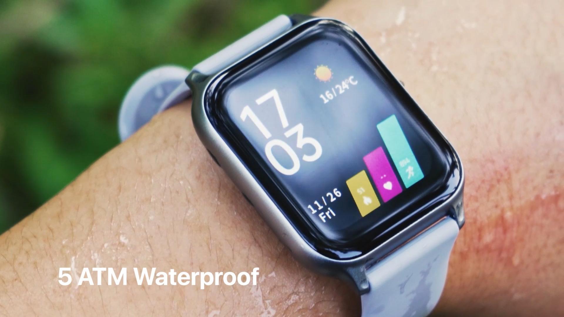 UMIDIGI Waterproof Smart Watch,17 Sports Fitness Tracker,Uwatch 5S
